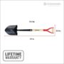 Round Point Boron Steel Shovel – Corona – 44″